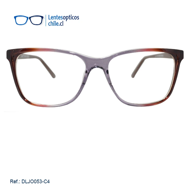 DLJO053-C4 - Anteojos Ópticos TR90, Estilo rectangular - Jorgio
