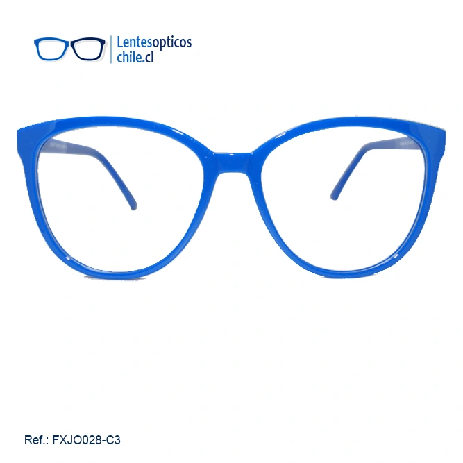 FXJO028-C3 - Anteojos Ópticos TR90, Estilo Redondo - Jorgio