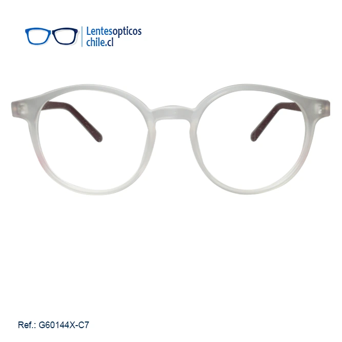 G060144X-C7 - Anteojos Ópticos TR90, Estilo Redondo - Gattizoni