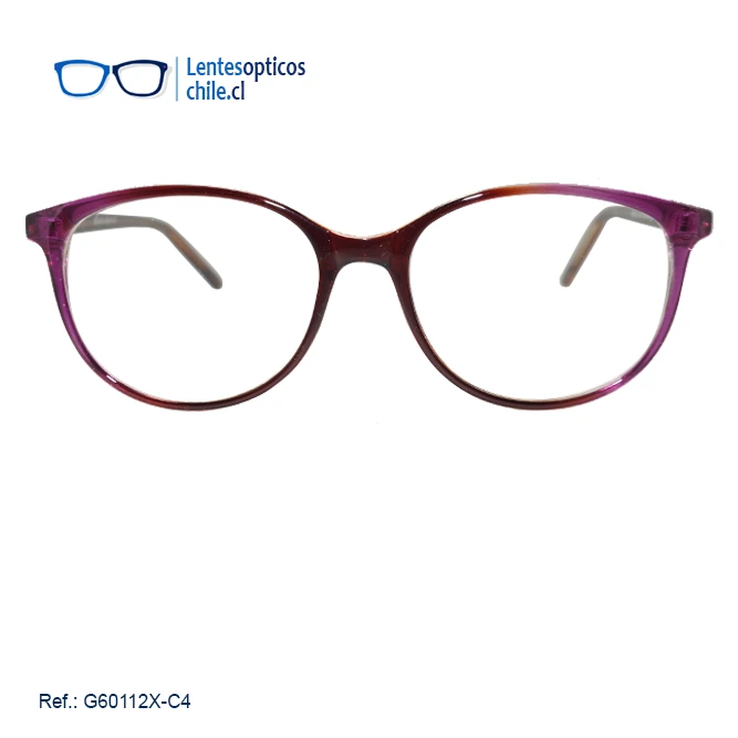 G60112X-C4 - Anteojos Ópticos TR90, Estilo redondo - Gattizoni