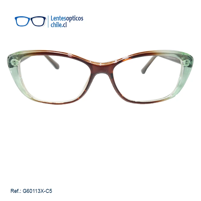 G60113X-C5 - Anteojos Ópticos TR90, Estilo rectangular - Gattizoni