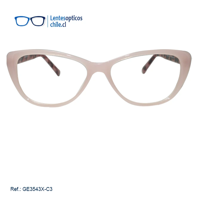GE3543X-C3 - Anteojos Ópticos TR90, Estilo Agatado - George