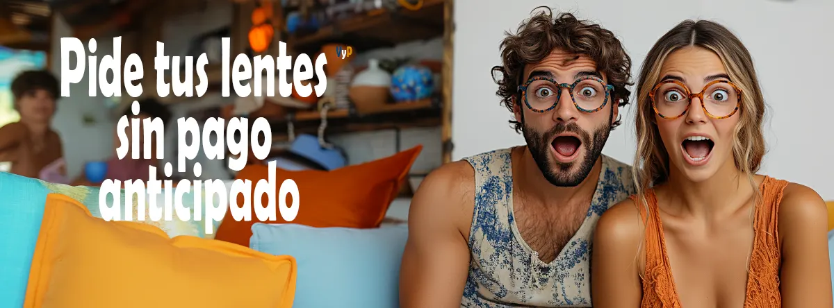 Compra tus lentes sin pago previo
