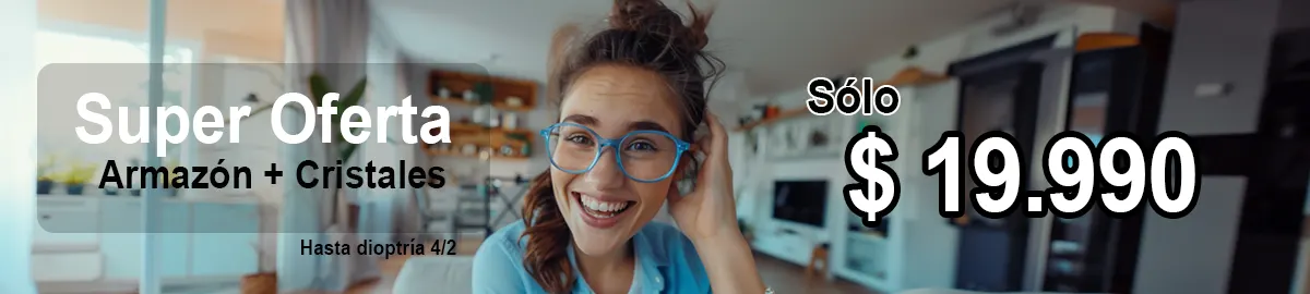 Escoge tu armazón y pide tus lentes sin pago anticipado